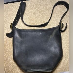 Coach leather bag